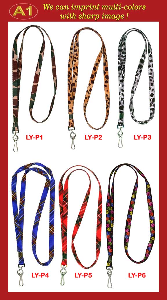 High-Quality and Heavy Duty Multi-Color Lanyards