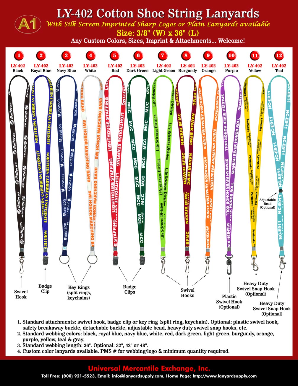 We make ID lanyards and ID lanyard holder supplies for school, business, conventions and sports with your id designs.