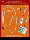 Detachable and Quick Release Cell Phone Strap, Mobile Cellular Phone Straps, Digital Music Player Lanyard Strap, Camera, Camcorder, Tool, Computer Accessory, Electronic Device, USB Flash Drive Lanyards, Holders or Carrying Straps Supplies
