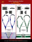 Safety ID Lanyards Hardware Accessories: Industrial Safety Breakaway Plastic Buckles or Plastic Connectors with How to Make Lanyard Instruction