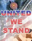"United We Stand"  -   With Fashion Denim and Desert Storm Camo Themes.